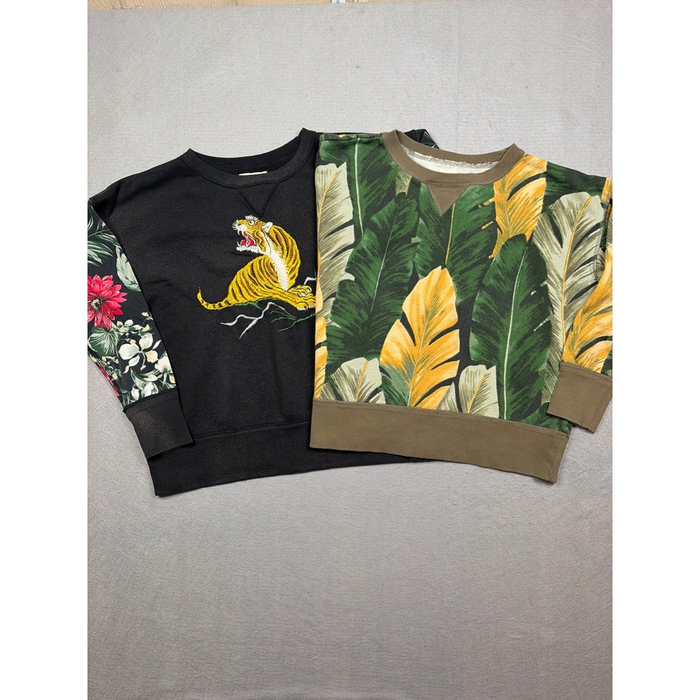 Denim & Supply Flawed Ralph Lauren Lot (2) Sweatshirts Women's XL
